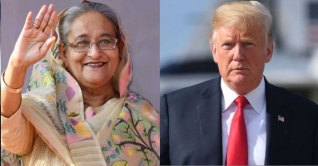 শেখ হাসিনাকে ট্রাম্পের অভিনন্দন শেখ হাসিনাকে ট্রাম্পের অভিনন্দন