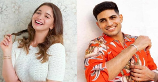 সারার হাতে শুভমনের ব্যাট কী করছে? সারার হাতে শুভমনের ব্যাট কী করছে?