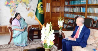 স্পিকারের সঙ্গে ইউনিসেফের আবাসিক প্রতিনিধির সাক্ষাৎ