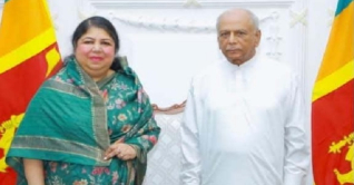শ্রীলঙ্কার প্রধানমন্ত্রীর সাথে স্পিকারের সৌজন্য সাক্ষাৎ