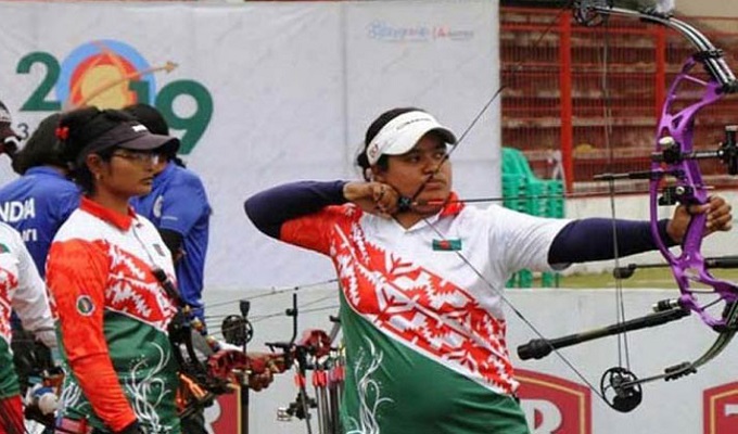 আর্চারিতে সুমা বিশ্বাসের স্বর্ণজয়