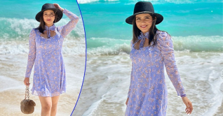 সমুদ্রে উষ্ণতা ছড়াচ্ছেন তানজিন তিশা সমুদ্রে উষ্ণতা ছড়াচ্ছেন তানজিন তিশা