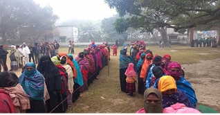 অষ্টম ধাপে ইউপি নির্বাচনের ভোট চলছে