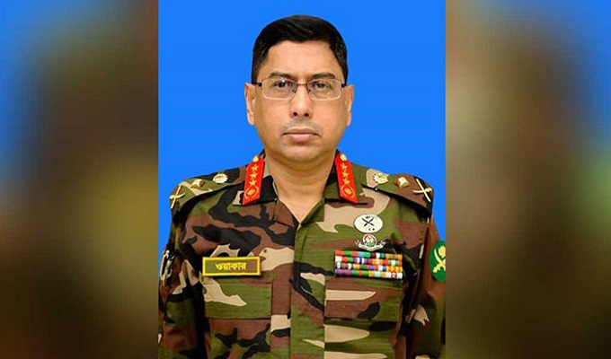 সেনাপ্রধান ওয়াকার-উজ জামান।