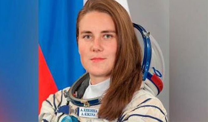 রুশ নারী নভোচারী আন্না কিকিনা