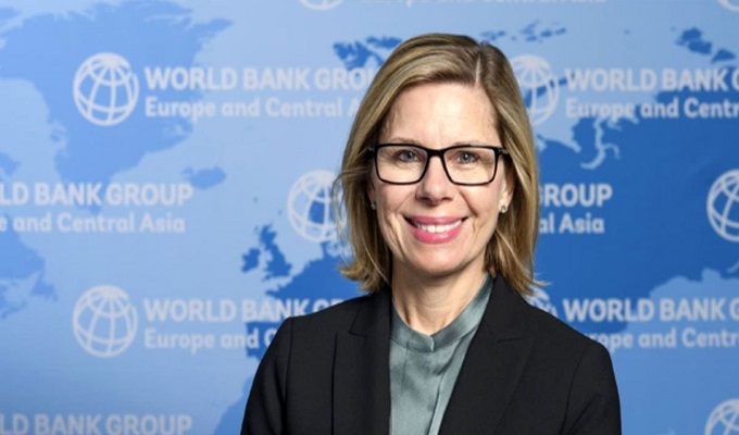 বিশ্বব্যাংকের ব্যবস্থাপনা পরিচালক (অপারেশনস) আন্না বেজার্ড। ছবি: সংগৃহীত