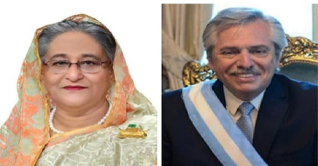 প্রধানমন্ত্রীকে ধন্যবাদ জানালেন আর্জেন্টিনার প্রেসিডেন্ট