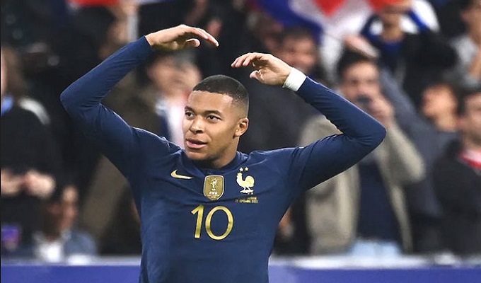 কিলিয়ান এমবাপ্পে।