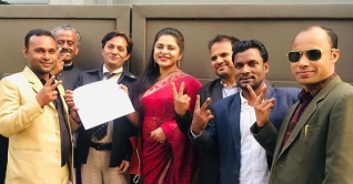 নারী আসনে মনোনয়নপত্র নিলেন জ্যোতিকা জ্যোতি  