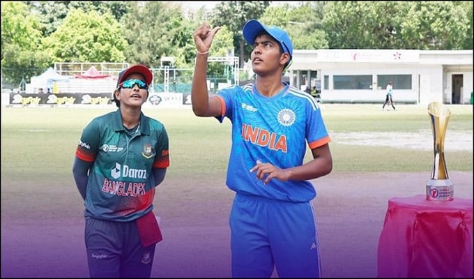 ফাইনালে শক্তিশালী ভারতের কাছে হেরে গেছে  বাংলাদেশ ‘এ’ দল।