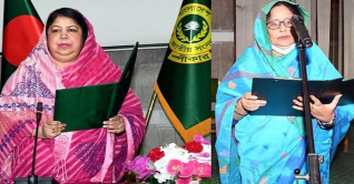 শপথ নিলেন নব-নির্বাচিত সাংসদ ডরথী রহমান