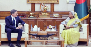 প্রধানমন্ত্রীর সঙ্গে ডেরেক শোলের সাক্ষাৎ