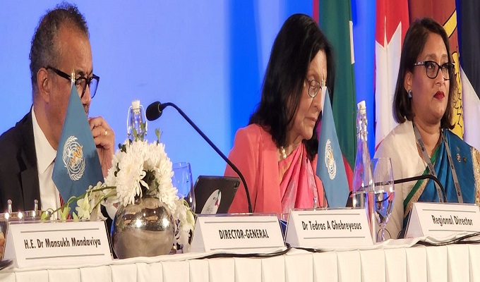 সায়মা ওয়াজেদ ডাব্লিউএইচও’র আঞ্চলিক পরিচালক নির্বাচিত 