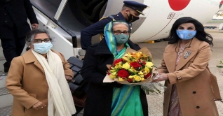 গ্লাসগো থেকে লন্ডন পৌঁছেছেন প্রধানমন্ত্রী
