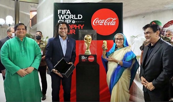 তরুণ প্রজন্ম ফিফা বিশ্বকাপ দেখে অনুপ্রাণিত হবে: প্রধানমন্ত্রী