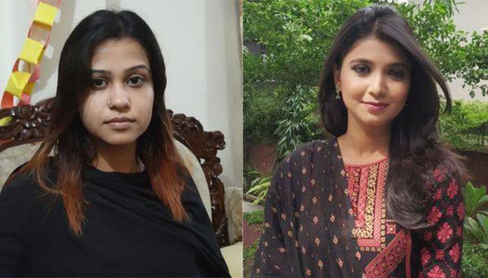 রুশি চৌধুরী ও নাজনীন নাহার বিপা