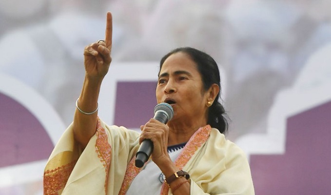 মমতা বন্দ্যোপাধ্যায়। ছবি: এএফপি।
