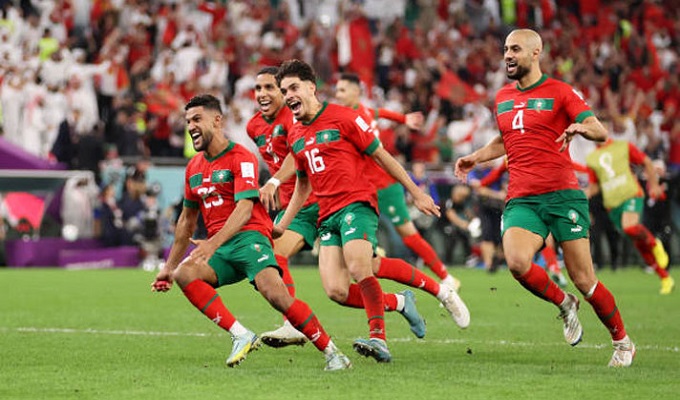 টাইব্রেকারে স্পেনকে হটিয়ে কোয়ার্টার ফাইনালে মরক্কো