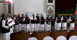 শপথ নিলেন ২৫ মন্ত্রী ও ১১ প্রতিমন্ত্রী