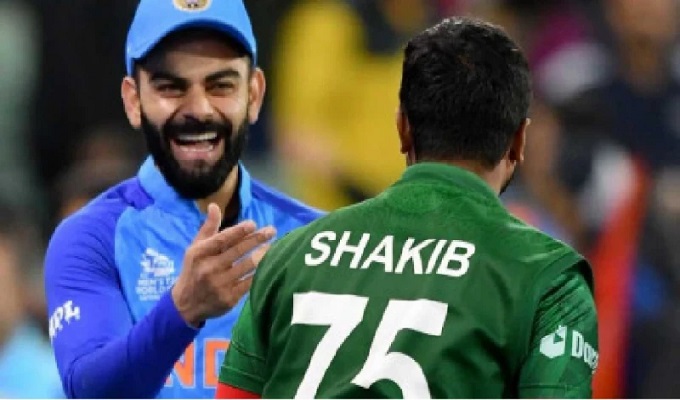 কোহলি-সাকিব।  ছবি: সংগৃহীত