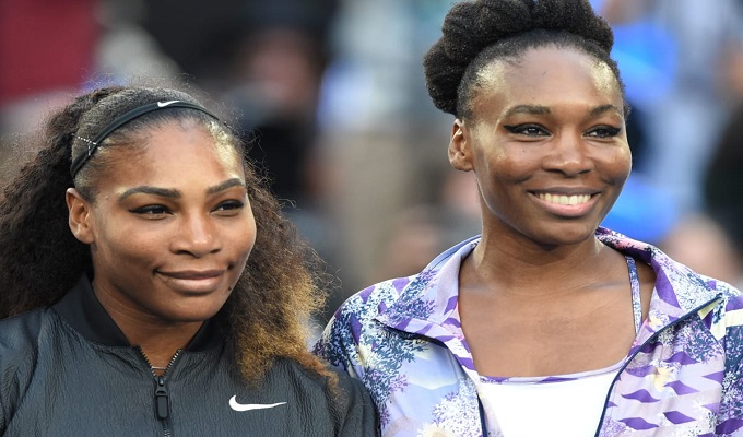 সেরেনা-ভেনাস দুই বোন।  ফাইল ছবি।