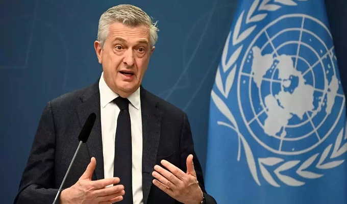 জাতিসংঘের শরণার্থী সংস্থার প্রধান ফিলিপ্পো গ্রান্ডি