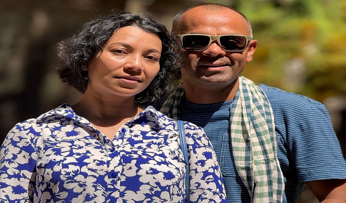 রেজাউল বাহার ও শারমীন শাহরিয়াত।  ছবি: সংগৃহীত।