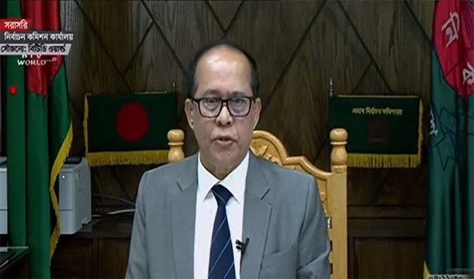 প্রধান নির্বাচন কমিশনার (সিইসি) কাজী হাবিবুল আউয়াল।