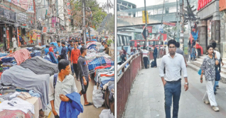 রাজধানীর ফুটপাত হকারমুক্ত করা এক বিরাট চ্যালেঞ্জ রাজধানীর ফুটপাত হকারমুক্ত করা এক বিরাট চ্যালেঞ্জ