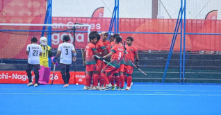 এশিয়ান গেমসে টানা দ্বিতীয় জয় পেল বাংলাদেশ হকি দল