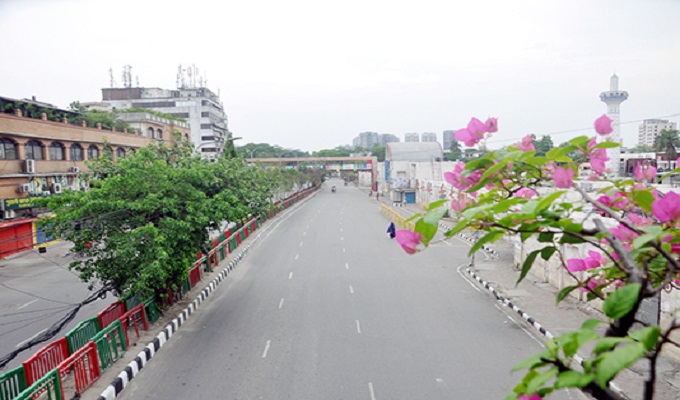 বাংলাদেশের রাজধানী ঢাকা।
