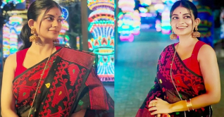 দুর্গাপূজায় সম্প্রীতির বার্তা অভিনেত্রী মন্দিরার দুর্গাপূজায় সম্প্রীতির বার্তা অভিনেত্রী মন্দিরার