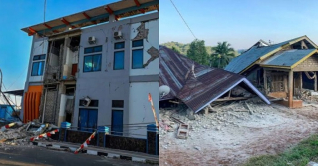 ইন্দোনেশিয়ায় ৭.৭ মাত্রার শক্তিশালী ভূমিকম্প