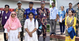 ভারতে সাজা খেটে দেশে ফিরলেন পাচারের শিকার ৩ তরুণী