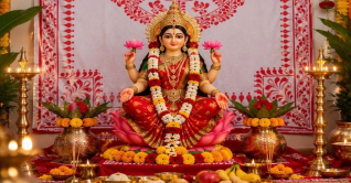 আজ লক্ষ্মীপূজা, লক্ষ্মী ধনসম্পদ ও ঐশ্বর্যের প্রতীক