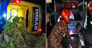 পটুয়াখালীতে বাস-অটোরিকশা সংঘর্ষ, নারীসহ ৪ জনের প্রাণহানী পটুয়াখালীতে বাস-অটোরিকশা সংঘর্ষ, নারীসহ ৪ জনের প্রাণহানী